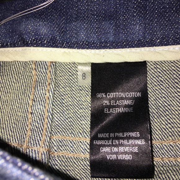 Tahari Leone Jeans size 8 flare leg - Picture 8 of 8